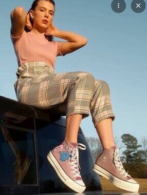 Converse x Millie Bobby Brown Millie By You Customized HighTop Platform Converse